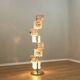 Murano cubic glass floor lamp by Toni Zuccheri for VeArt 1970s