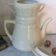 Enamelled ceramic teapot