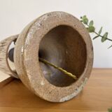 Mini signed stoneware lamp
