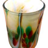 Multicolored Glass/Water Cup