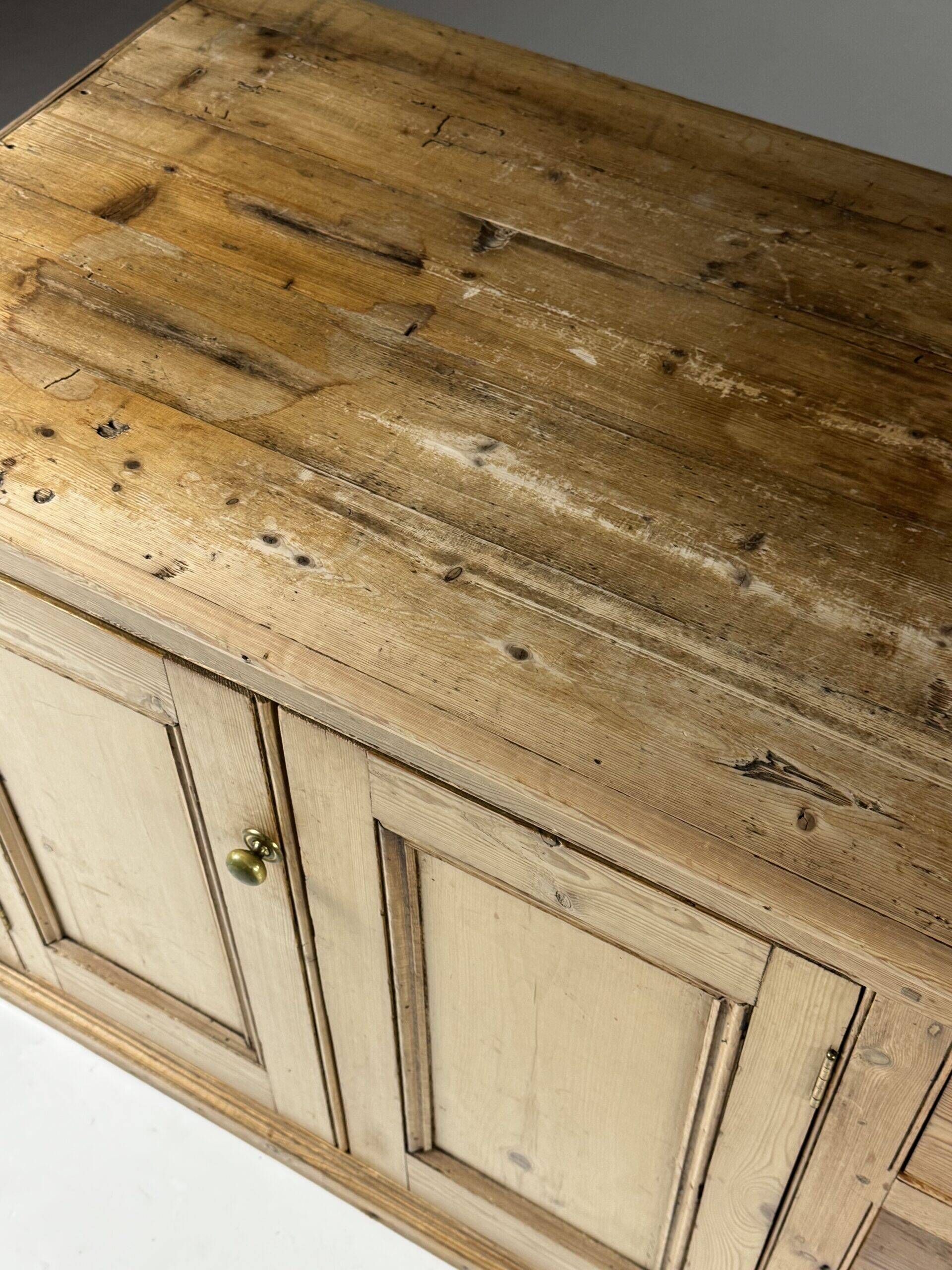 English pine sideboard 19th century