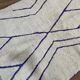 Tapis en laine pure fait main traditionnelle taille 150 x 250 cm