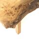 Scandinavian elm coffee table, Sweden, 1970