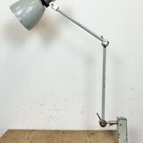 Grey Industrial Table Lamp from Elektrosvit, 1970s