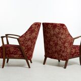 Pair of danish armchairs, 1940s