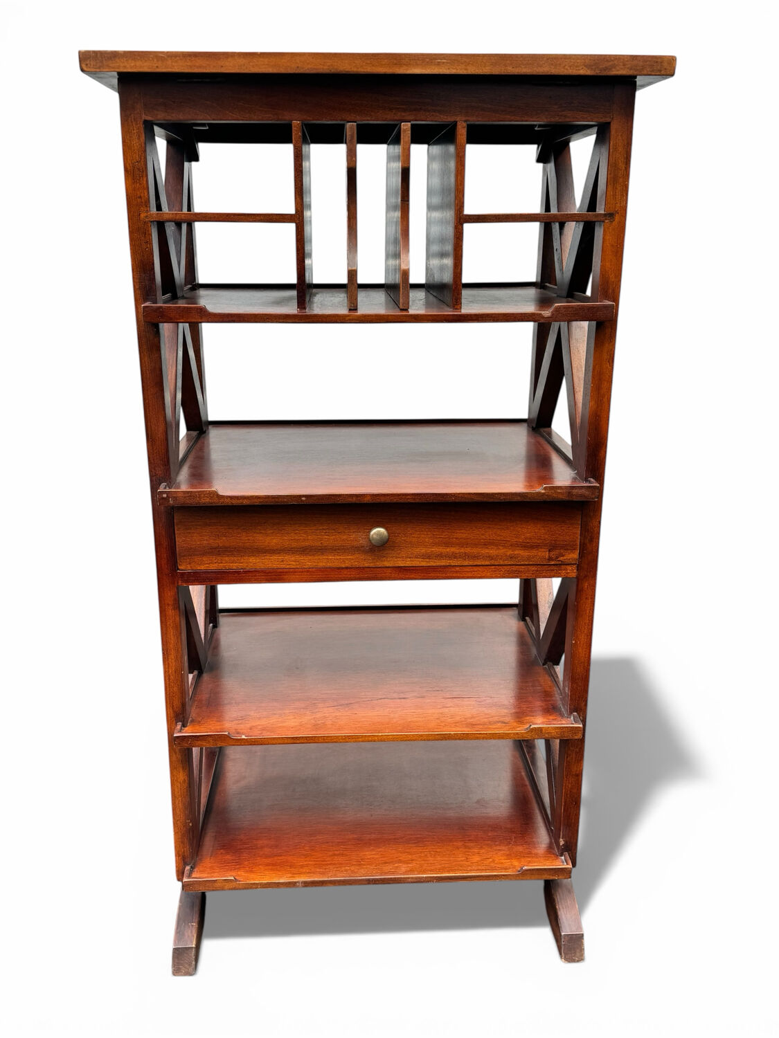 Bibus furniture with an adjustable shelf – vintage library furniture