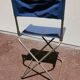 Siège pliant chaise camping pliante vintage