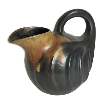 French Ceramic pitcher Art-Nouveau early twentieth