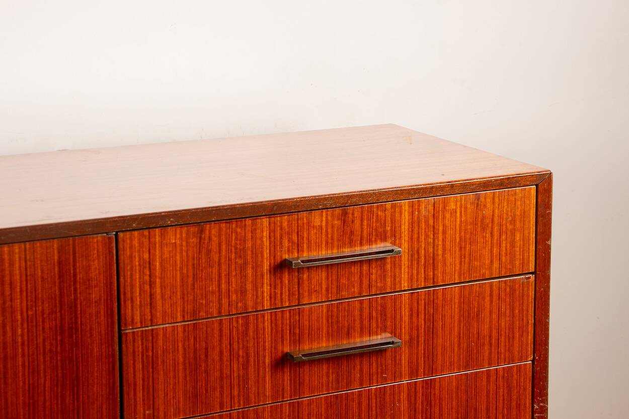 Modernist enfilade, 180 cm, French, Rosewood, Tricoire and Vecchione.