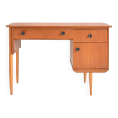 Scandinavian teak desk 1960 vintage