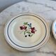 Set of 2 Bagatelle Luneville dinner plates