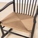 Fauteuil à bascule noir Hans J. Wegner J16, 1969 FDB