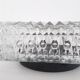 Vintage ceiling lamp / wall lamp - Molded glass - square - 1960
