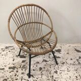 Rattan armchair