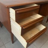 Danish Falster Teak Desk by Svend Madsen, 1960s