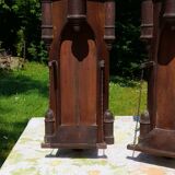 Gothic wall corner shelves