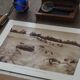 Ermenonville, the sea of sand. Photo board printed in 1934.