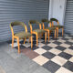 Set de 4 chaises gondoles Baumann