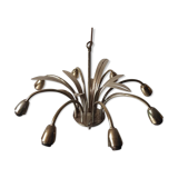 Ideal metal chandelier palm foliage