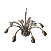 Ideal metal chandelier palm foliage