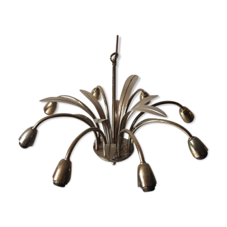 Ideal metal chandelier palm foliage