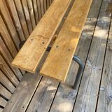 Vintage school bench