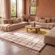 Authentic handmade Berber rug, size 1.4/2.6 m.