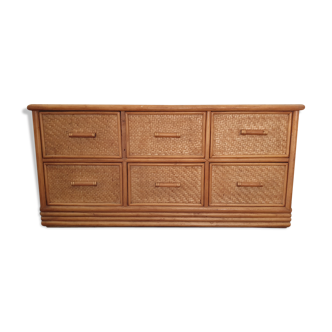 Vintage rattan furniture