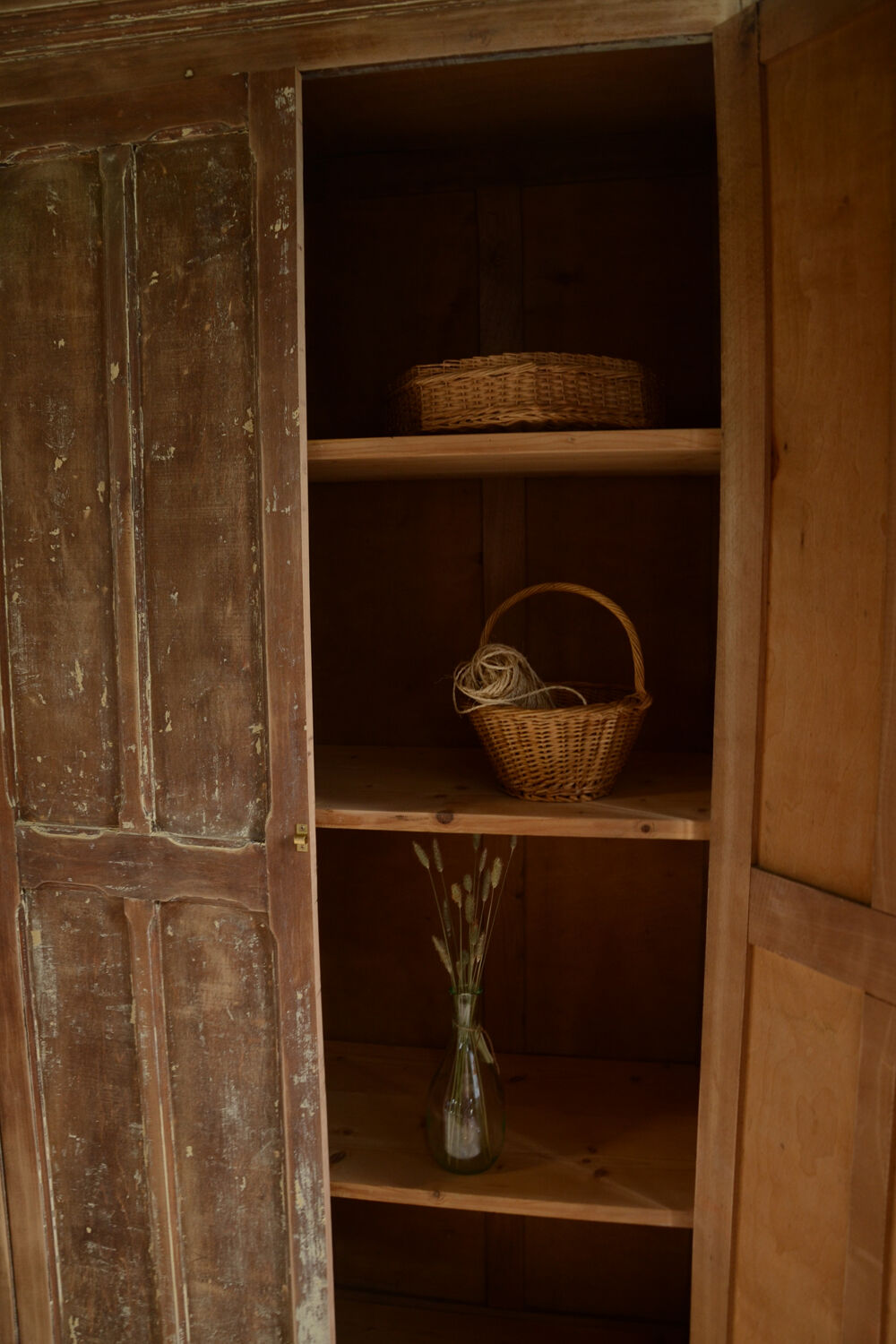 Patinated Parisian wardrobe