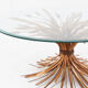 Vintage sheaf of wheat coffee table, 1960s
