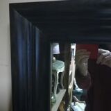 Mirror black wood color