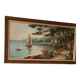 Robert Perrot, oil on canvas, lakeside