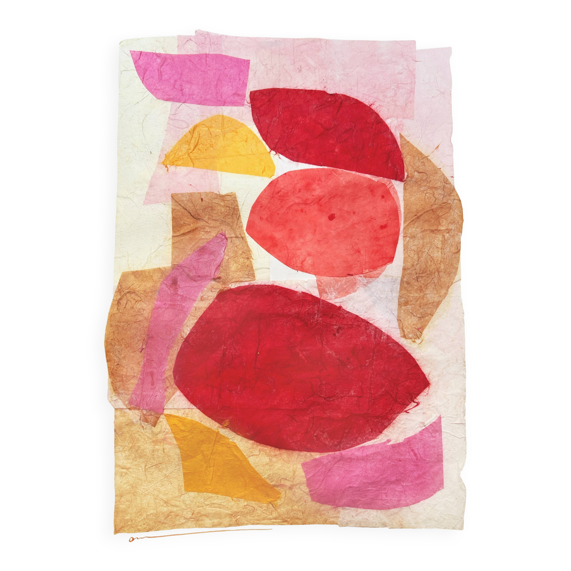 Collage on paper
