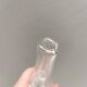 Slim transparent vase in crystal glass from Örrefors Sweden 1980s