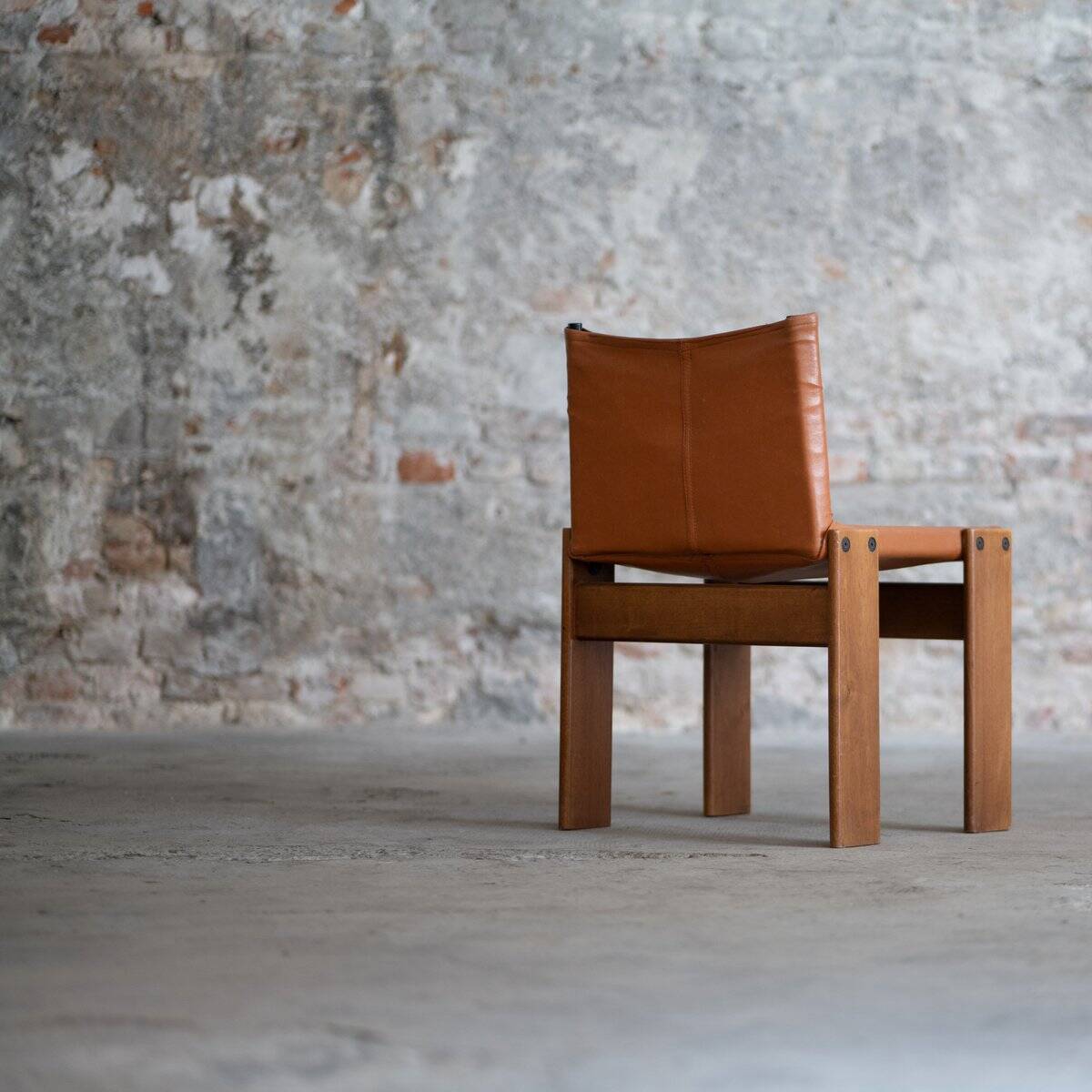 4 Monk chairs by Afra & Tobia Scarpa, 1973
