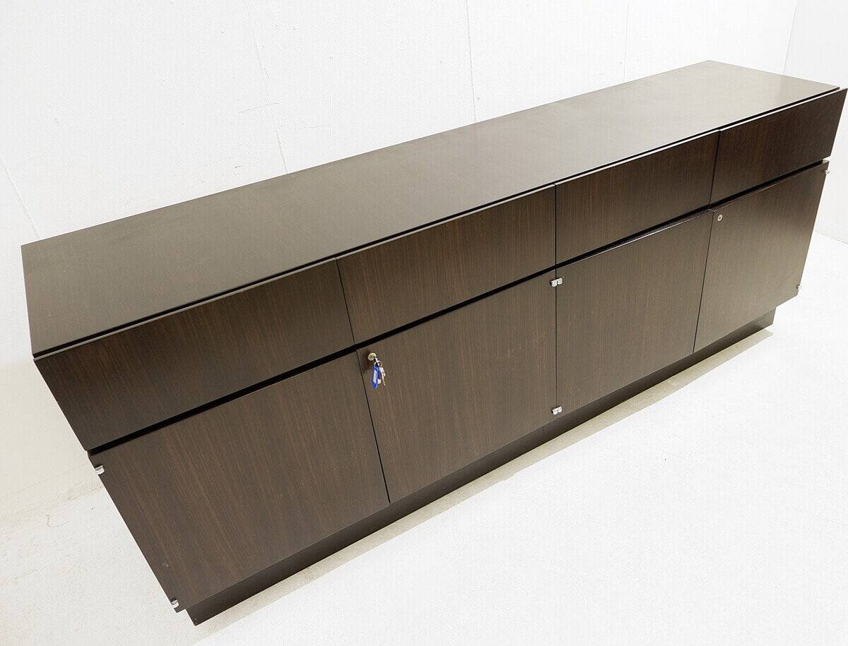 Modernist enfilade with 4 doors by De Coene - 1960s