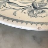 Lot of 6 plates Lunéville Art Nouveau