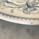 Lot of 6 plates Lunéville Art Nouveau