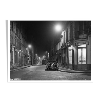 Photo print framed Paris 1965