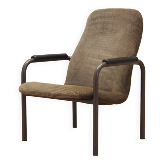 Fauteuil marron, design danois, années 1960, production : Danemark