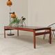 Large Scandinavian teak coffee table Trioh 1960