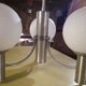 Hanging 70s opaline globes