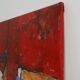Abstract Painting by J.M. Bouckaert, Belgium ca. 2000