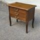 Nightstand - work table - wooden sewing box in Louis XV style 197