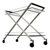 Chariot de bar vintage italien modèle Mister Service par Andreas Weber pour Gallotti & Radice, années 1990.