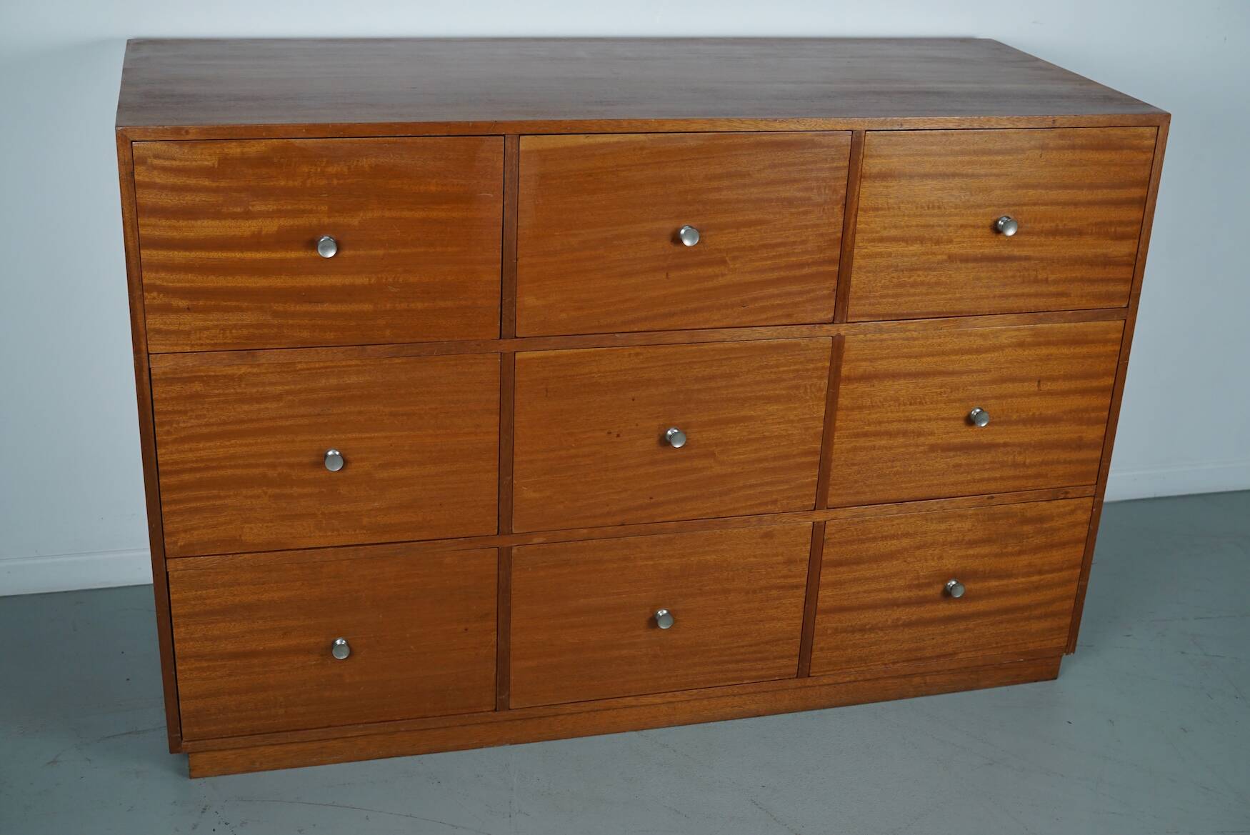 Vintage Mid-Century Dutch Shop / Apothecary Cabinet