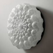 Wall light in metal and plastic