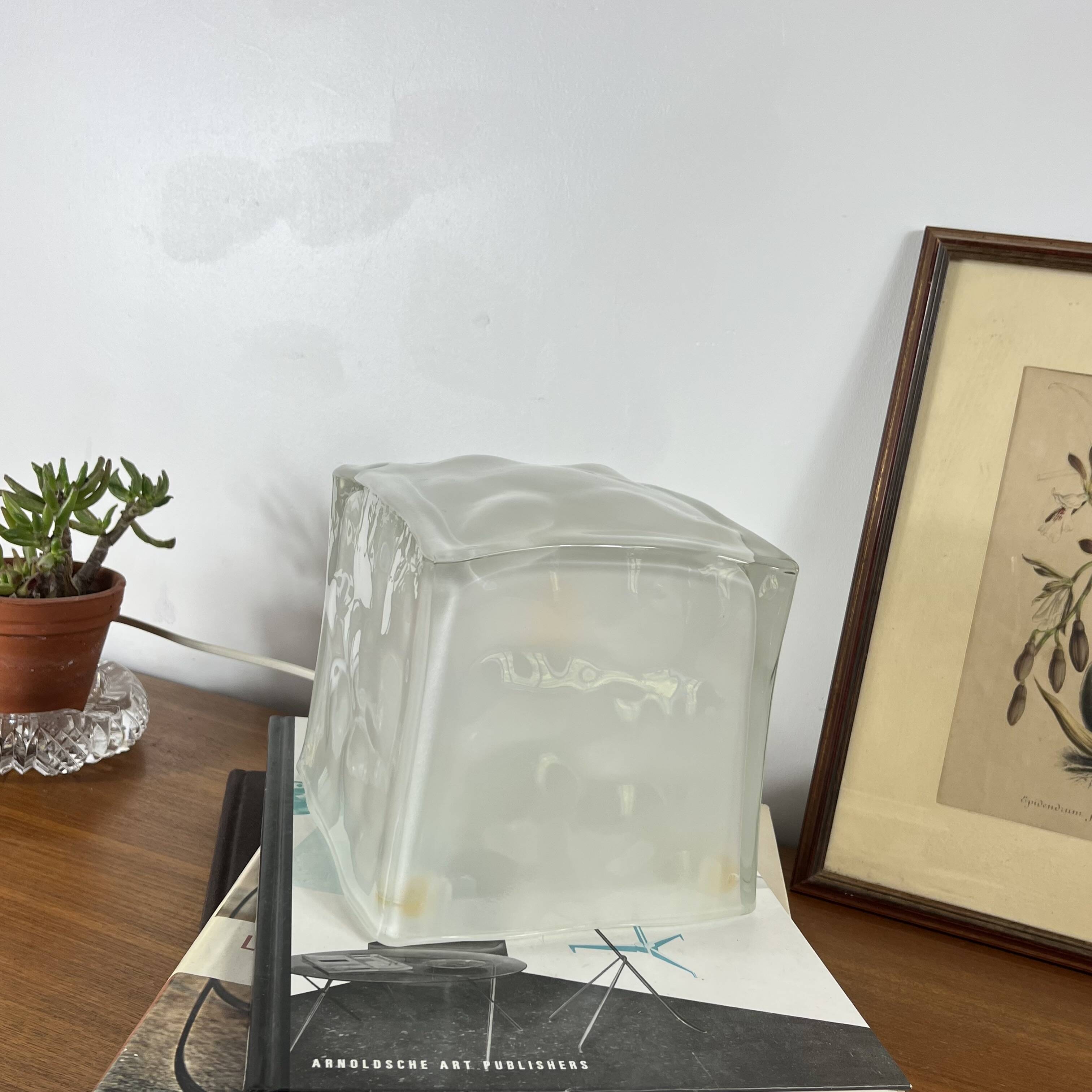 Ikea ice cube lamp 90 table lamp desk bedside