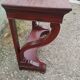 Console ancienne style louis xvi plateau bois