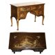 Chinese dresser circa 1920 in walnut with Chinoiserie decoration.